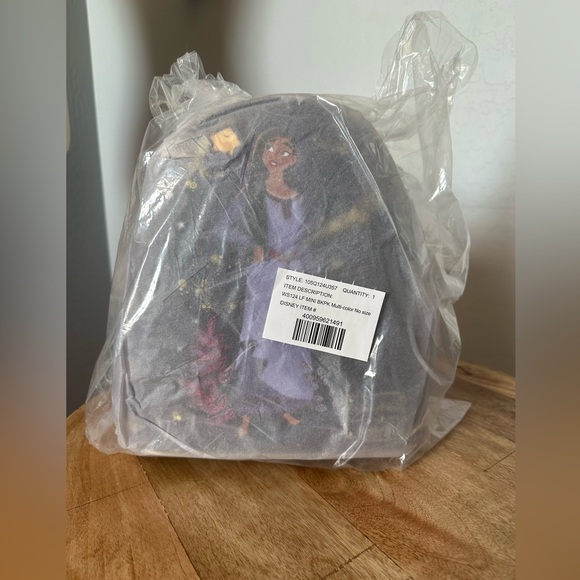 Disney Wish movie Loungefly mini backpack NWT - Picture 4 of 4